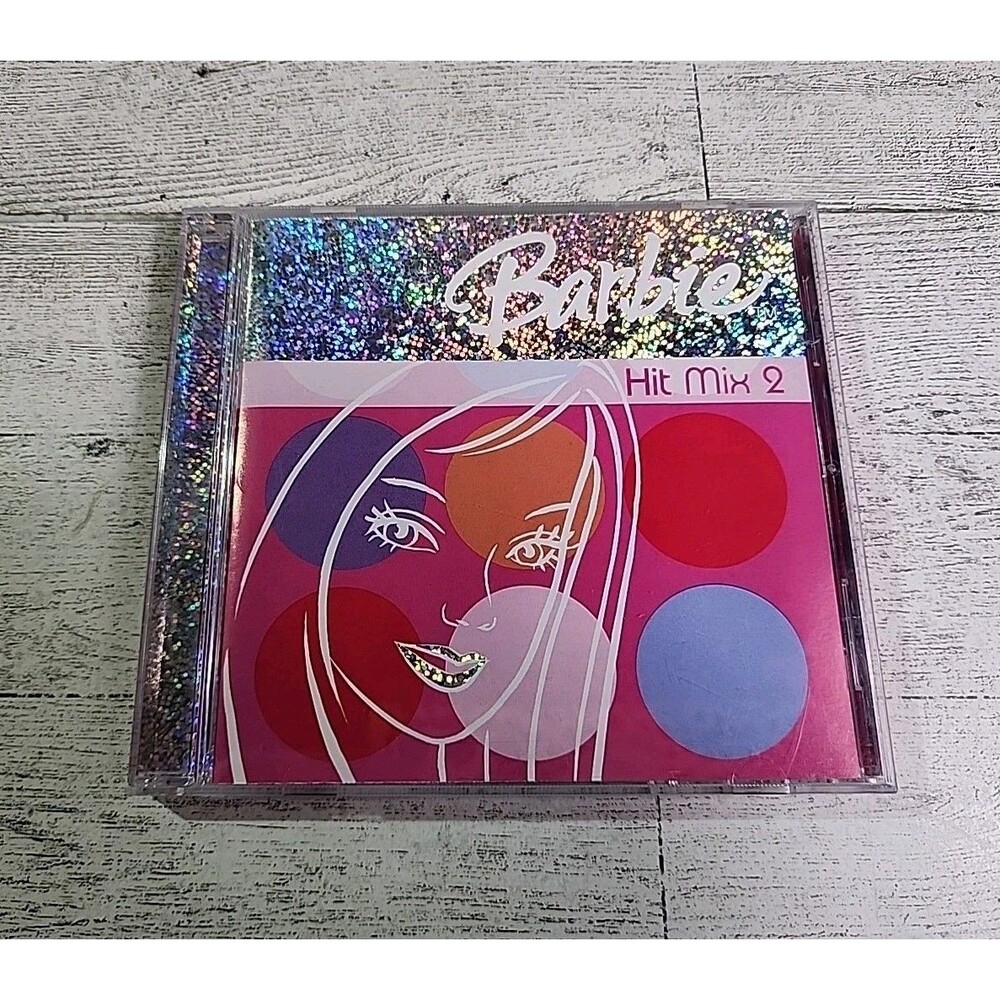 Barbie Hit Mix 2 Music CD Album Pop Glitter Spine Girls Kid Rhino